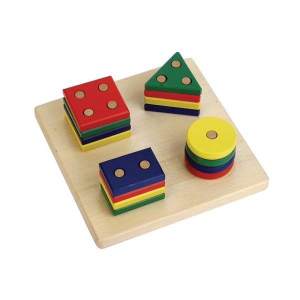 Geometrik Şekiller Bul Sırala: Eğitici Oyuncak