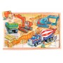 İş Makinaları Puzzle 4 Lü Set: