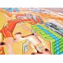 İş Makinaları Puzzle 4 Lü Set: