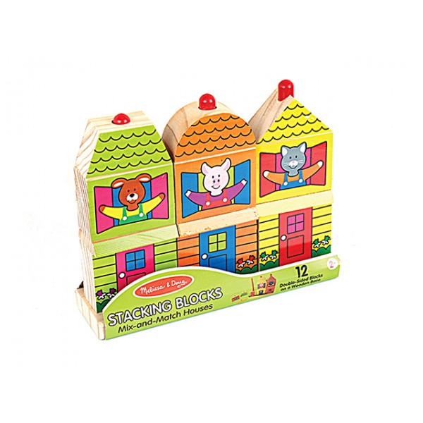 Melissa & Doug Ev Blok: Eğlenceli Yapı Seti