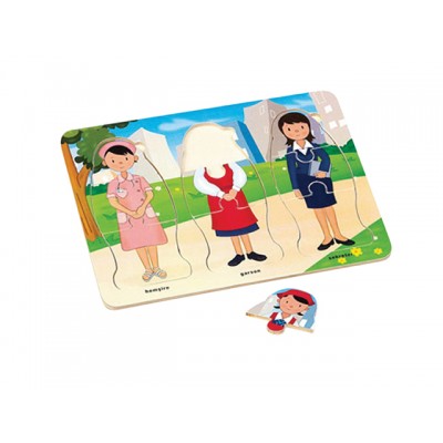 Meslekler Puzzle: Eğitici ve Eğlenceli Aktivite Seti