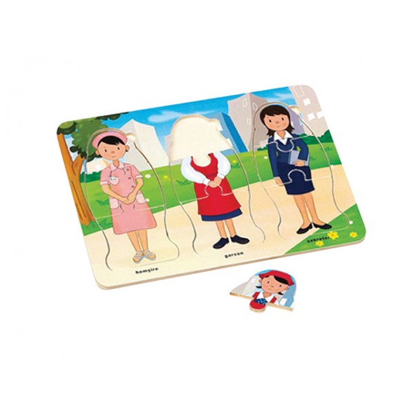 Meslekler Puzzle: Eğitici ve Eğlenceli Aktivite Seti