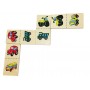 Metal Kutulu Ahşap Domino