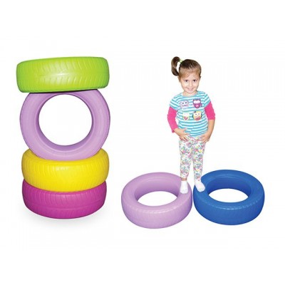 Plastik Kral Tekerlek - 5'li