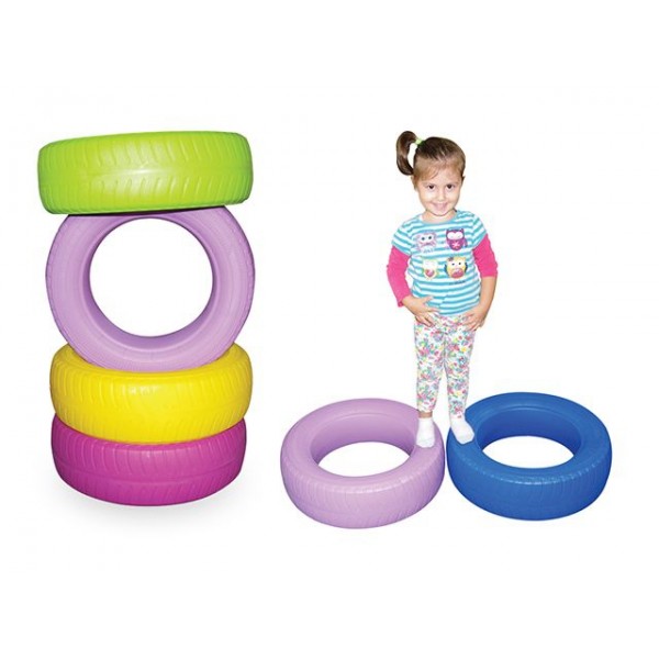 Plastik Kral Tekerlek - 5'li